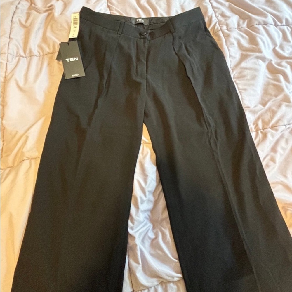Aritzia Ten Dame Black Slack Pant